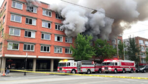 Home Team Career Centre fire: 20 evacuated, 1 hospitalized